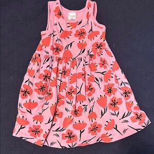 Hanna Andersson Pink Floral Kids Dress